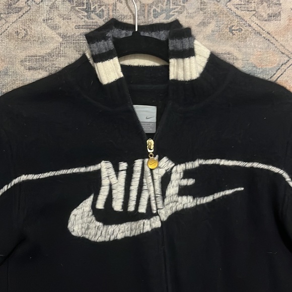 Vintage Cashmere Nike Zip Up Sweater - Picture 2 of 6